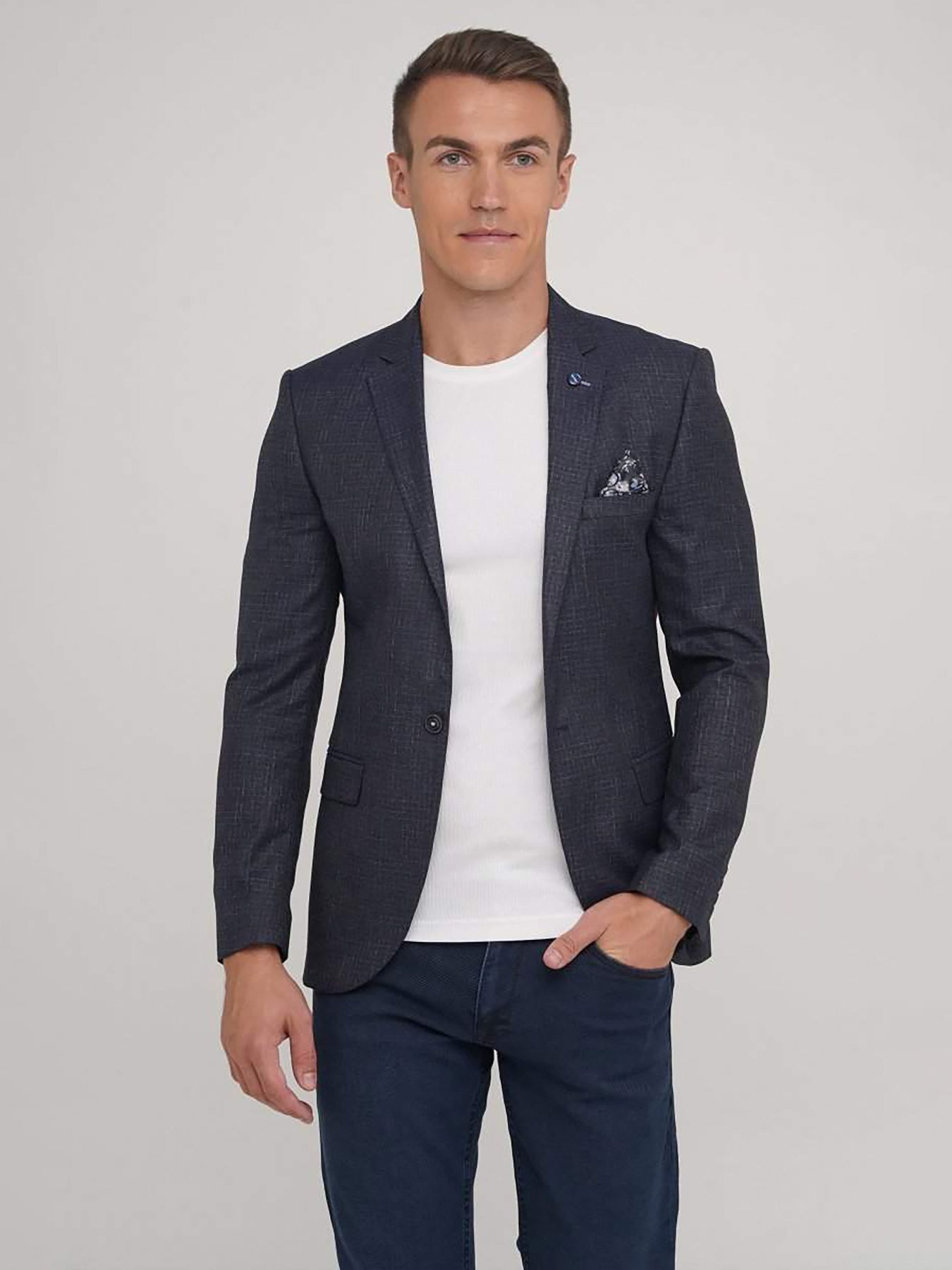 Піджаки Trend Collection модель TC3937BluePDZHKMN Фото