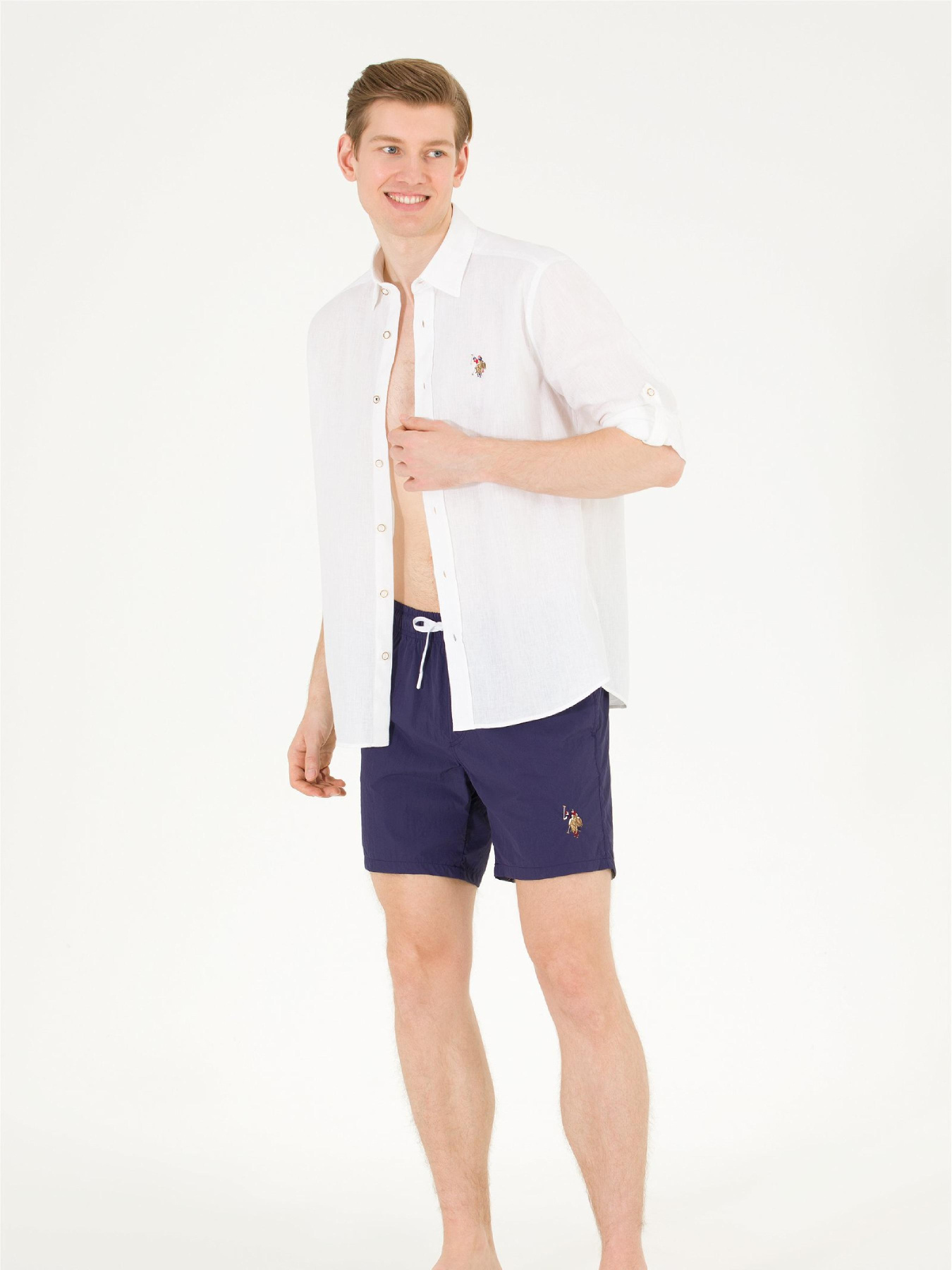 Одежда для пляжа US Polo модель G081SZ066.000.1564195.VR033 Фото