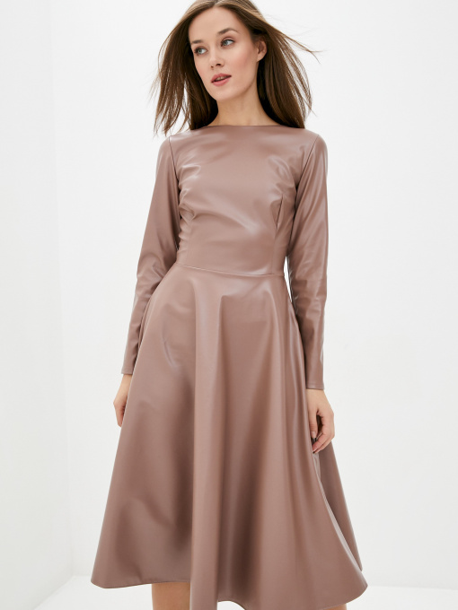 Платья ISSA Plus модель 12944_beige Фото