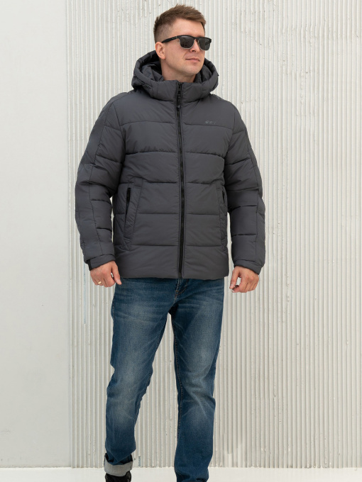 Куртки и дубленки City Fashion Classic модель 125-CFK-GR Фото
