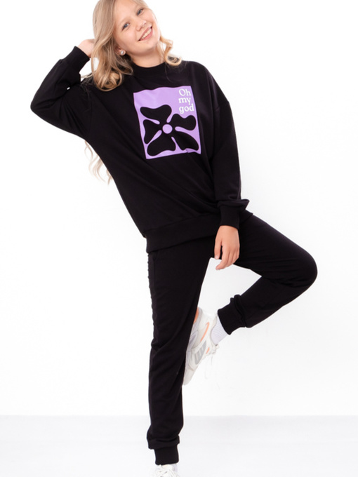 Костюми Носи своє модель 6418-057-33-chornij-kvtka Фото