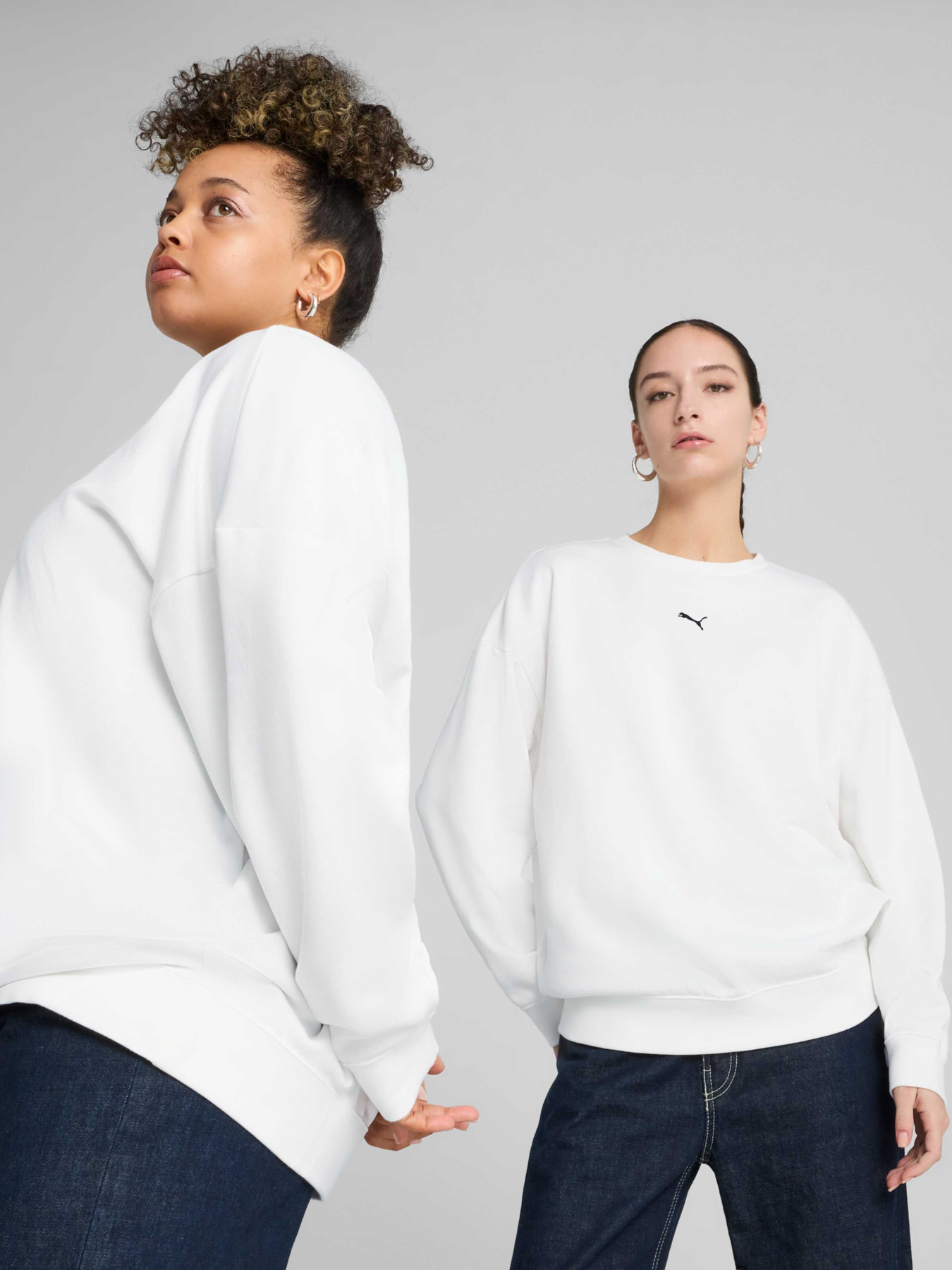 Худи и свитшоты PUMA Ess Oversized Crew модель 685400 Худи и свитшоты PUMA Ess Oversized Crew модель 685400 Фото