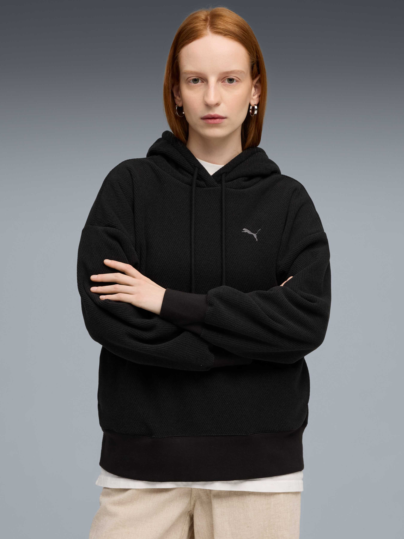 Худи и свитшоты PUMA Her Winterized Hoodie модель 688868 Фото