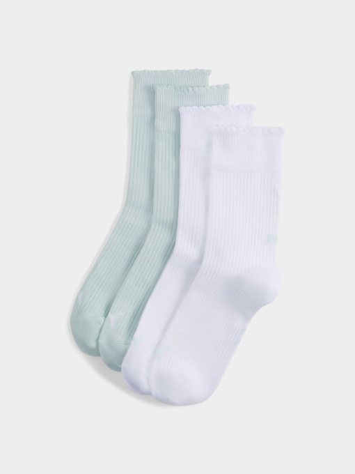 Шкарпетки та гольфи PUMA Women Scallop Edge Sock модель 947221 Фото