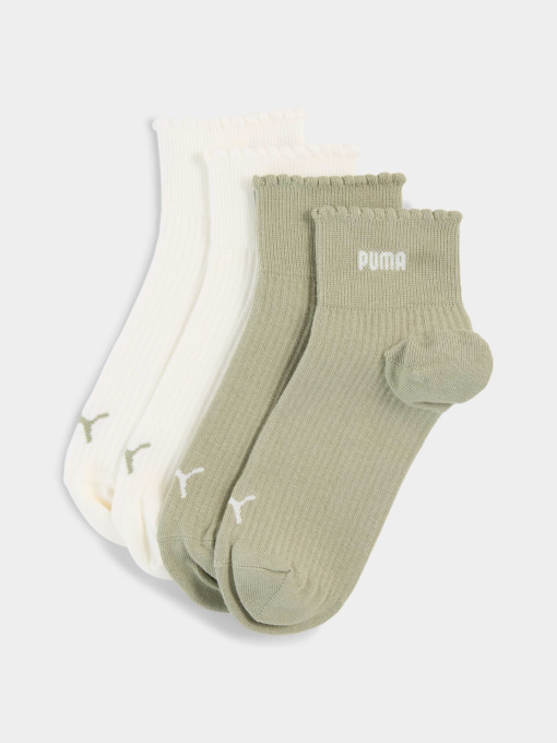 Носки и гольфы PUMA Women Scallop Edge Quar модель 947223 Фото
