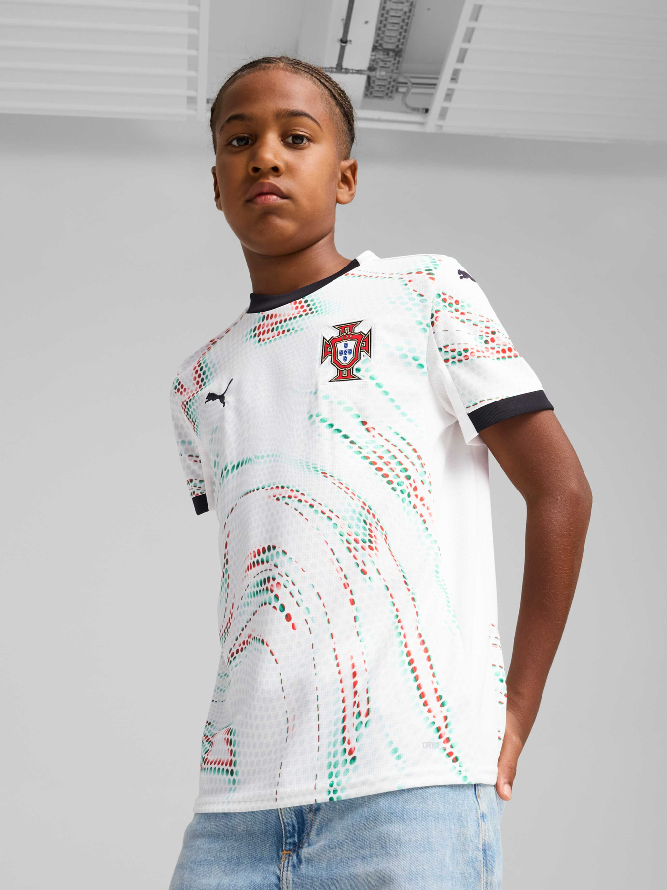 Футболки и поло PUMA Fpf Away Jersey Replica Jr модель 779212 Фото