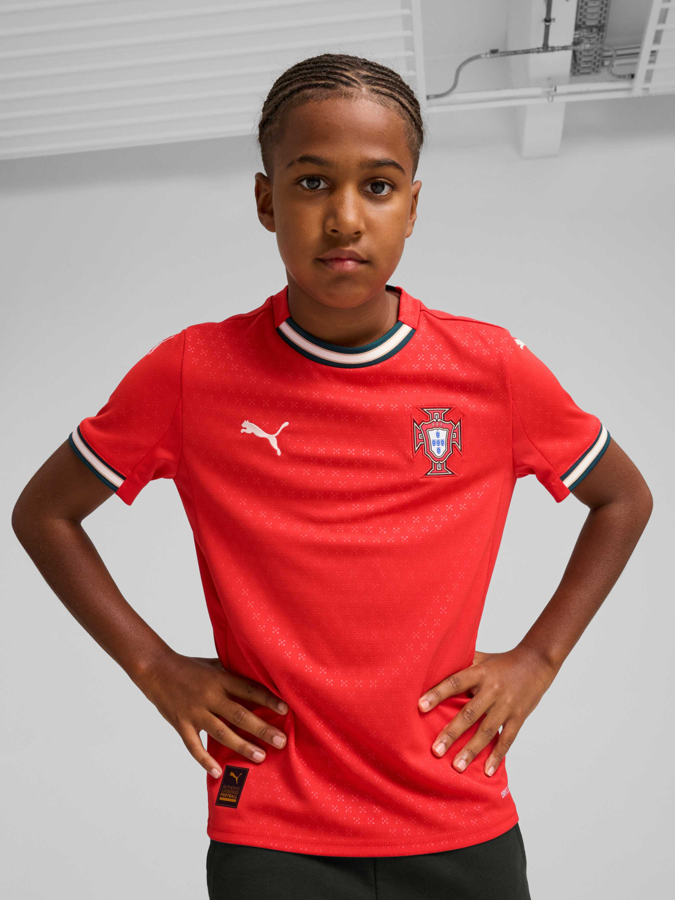 Футболки и поло PUMA Fpf Home Jersey Replica Jr модель 779193 Футболки и поло PUMA Fpf Home Jersey Replica Jr модель 779193 Фото
