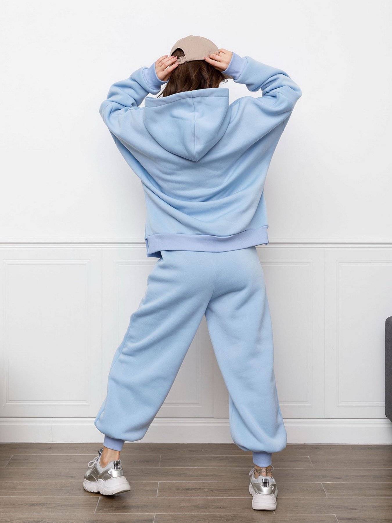 Костюми ISSA Plus модель 12305_blue Костюми ISSA Plus модель 12305_blue Фото