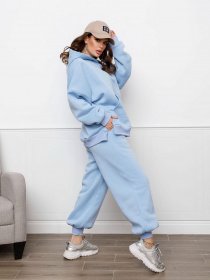 Костюми ISSA Plus модель 12305_blue Фото