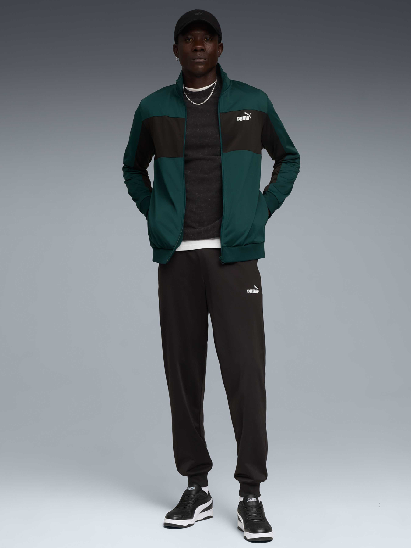Костюмы PUMA Poly Colorblock Suit модель 687304 Фото
