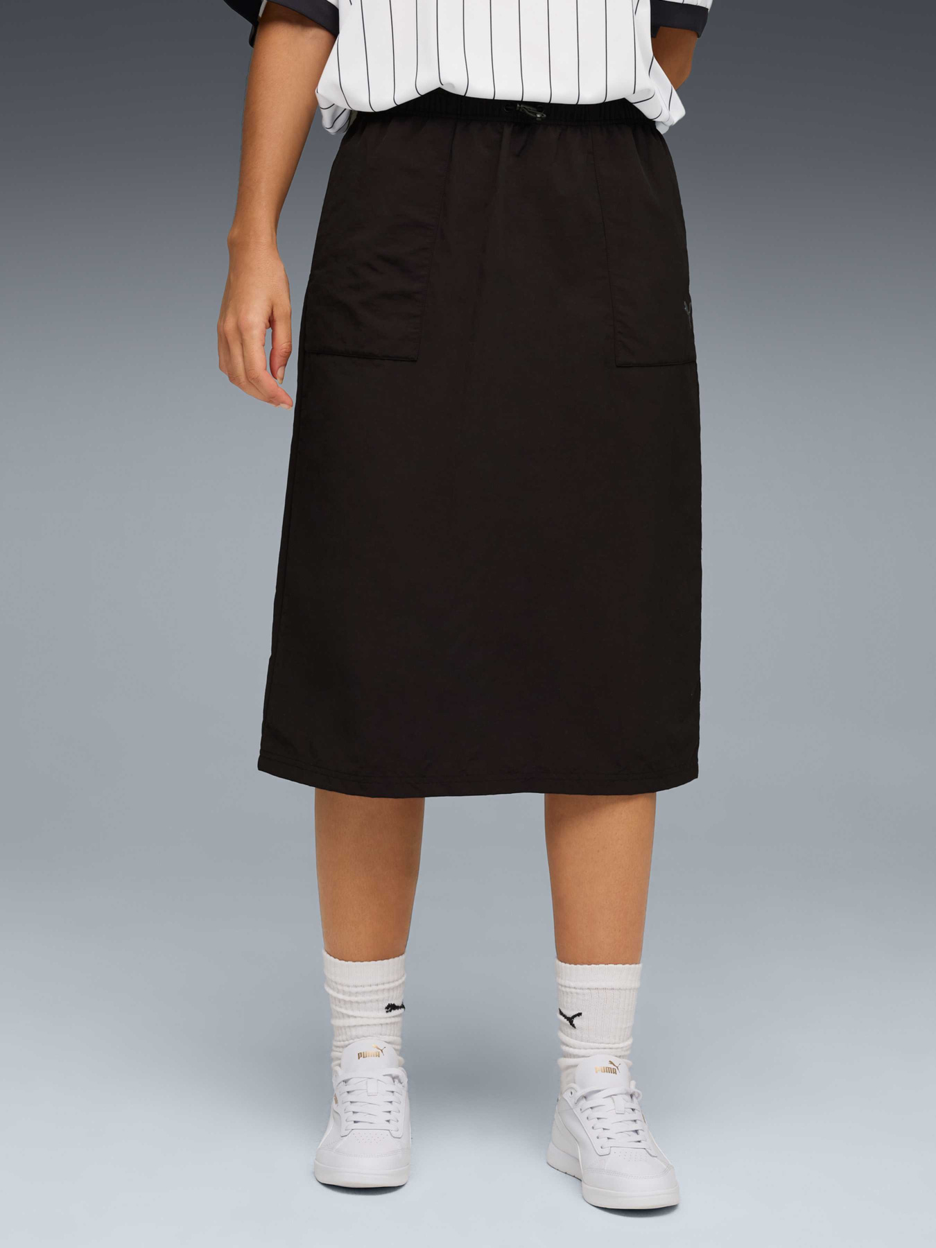 Юбки PUMA Her Woven High-waist Skirt модель 688155 Фото