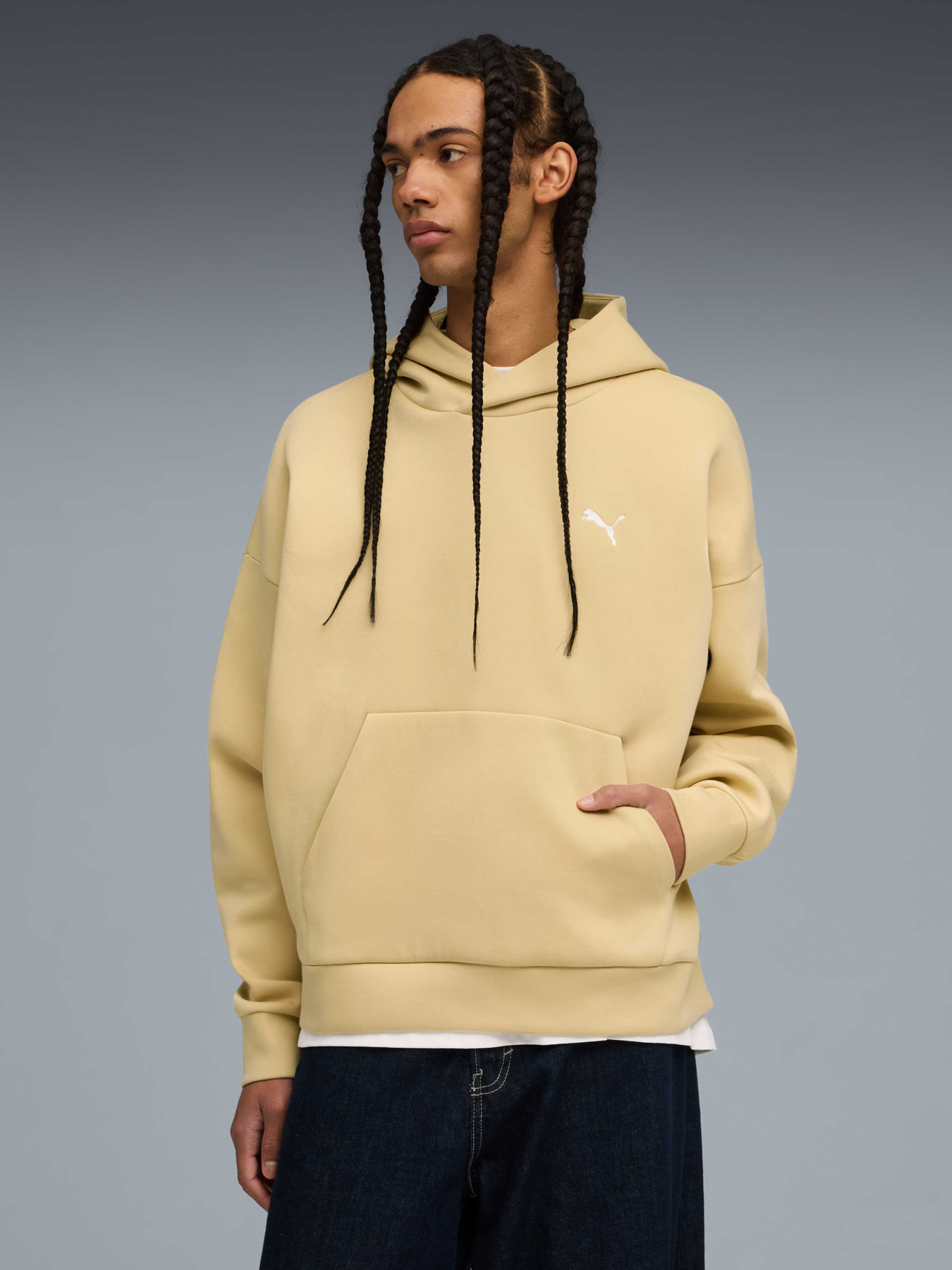 Худі та світшоти PUMA Wardrobe Ess Boxy Hoodie Dk модель 632065 Худі та світшоти PUMA Wardrobe Ess Boxy Hoodie Dk модель 632065 Фото