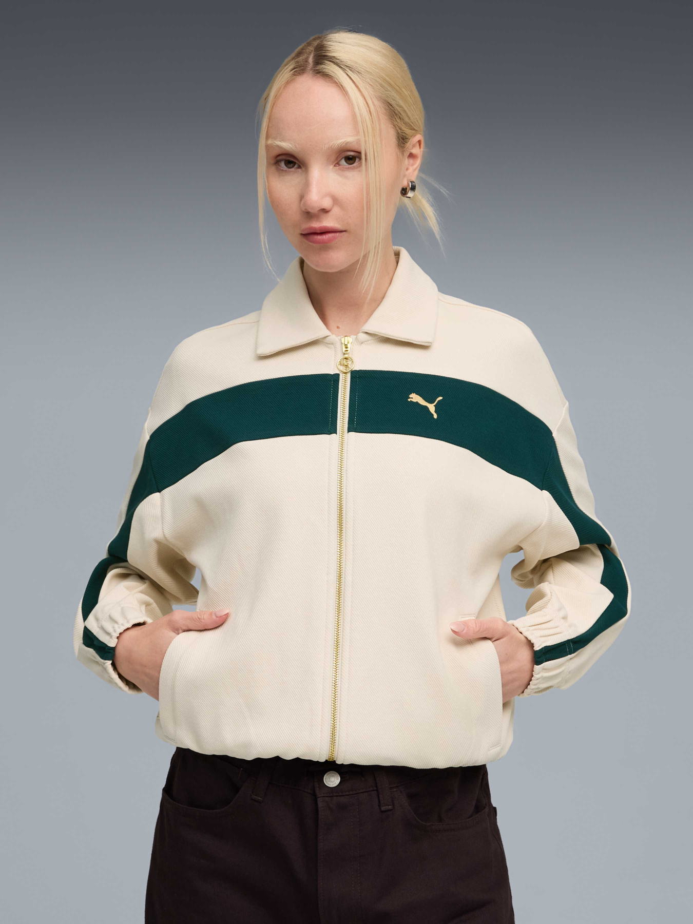 Худи и свитшоты PUMA T7 Relaxed Track Jacket модель 632137 Фото
