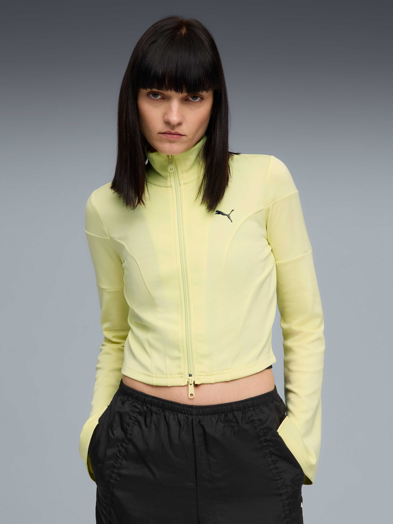 Худі та світшоти PUMA Dare To Slim Track Jacket модель 632146 Фото