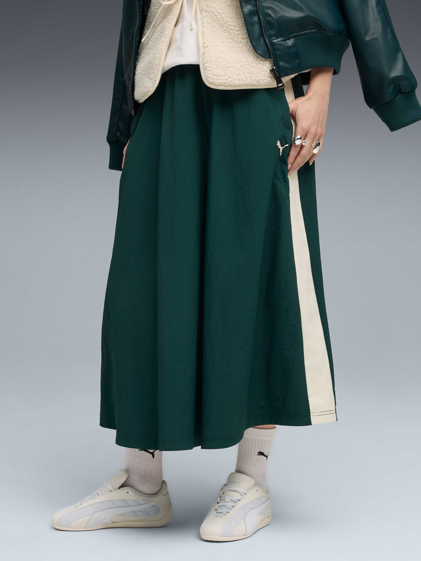 Юбки PUMA T7 Woven Midi Skirt модель 633438 Фото