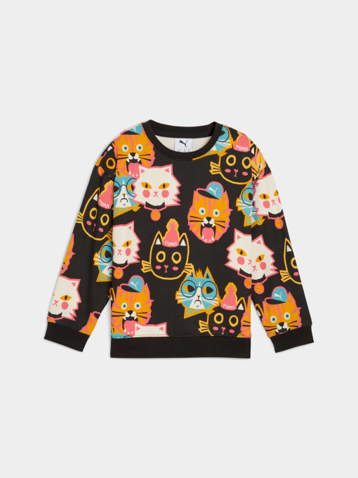 Худи и свитшоты PUMA Moody Cat Crew модель 632207 Фото