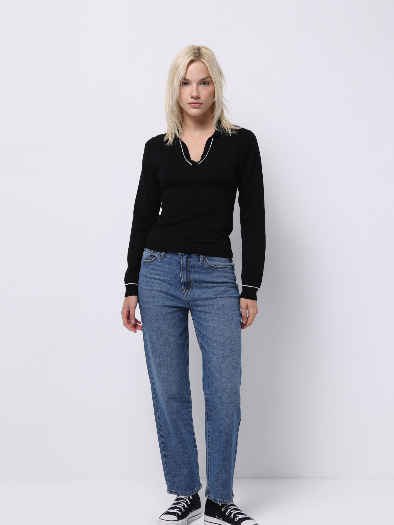 Худи и свитшоты Colin’s модель CL1076351_Q1.V1_BLK Фото