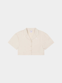 Рубашки PUMA Wardrobe Ess Cropped Shirt модель 633817 Фото