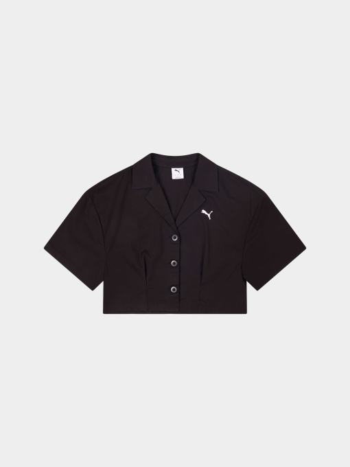 Рубашки PUMA Wardrobe Ess Cropped Shirt модель 633817 Фото