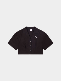 Рубашки PUMA Wardrobe Ess Cropped Shirt модель 633817 Фото