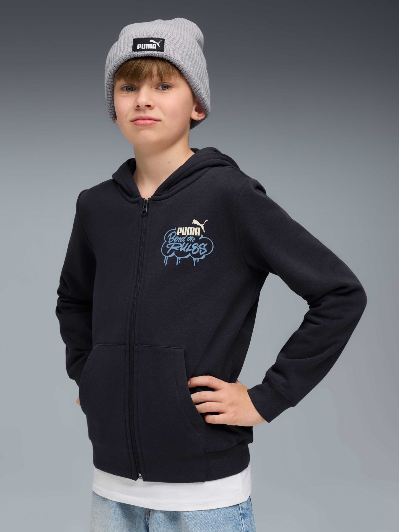 Худі та світшоти PUMA Mid90s Full-zip модель 688469 Худі та світшоти PUMA Mid90s Full-zip модель 688469 Фото