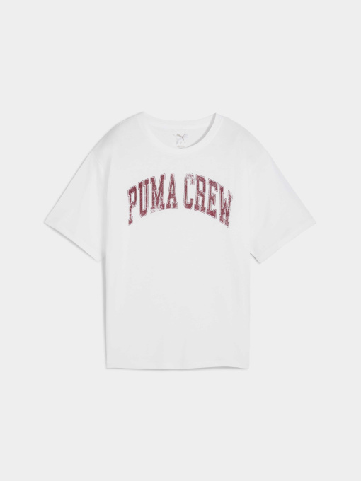 Футболки і поло PUMA W Crew Graphic Tee модель 527625 Фото