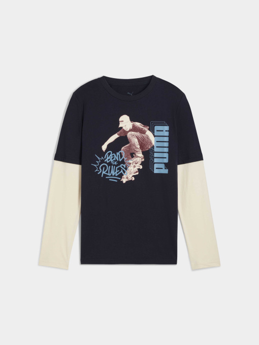 Худі та світшоти PUMA Mid90s Layered Longsleeve модель 688467 Фото