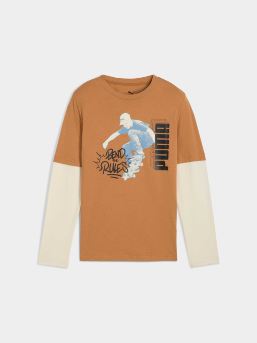 Худі та світшоти PUMA Mid90s Layered Longsleeve модель 688467 Фото