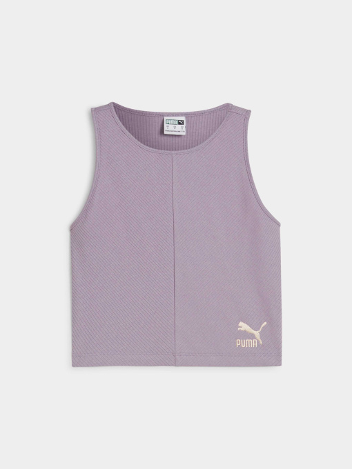 Футболки і поло PUMA Classics Ribbed Crop Top модель 626625 Фото