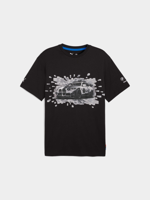 Футболки і поло PUMA Bmw Mms Graphic Tee Mono модель 632912 Фото