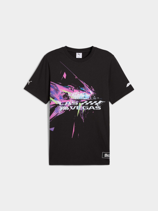 Футболки і поло PUMA F1 Las Vegas Race Tee модель 633374 Фото