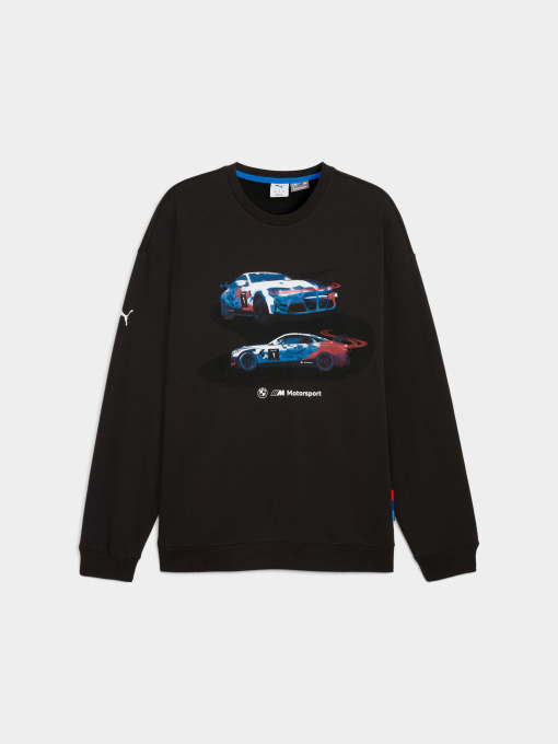 Худі та світшоти PUMA Bmw Mms Graphic Crew Sweat модель 632593 Фото