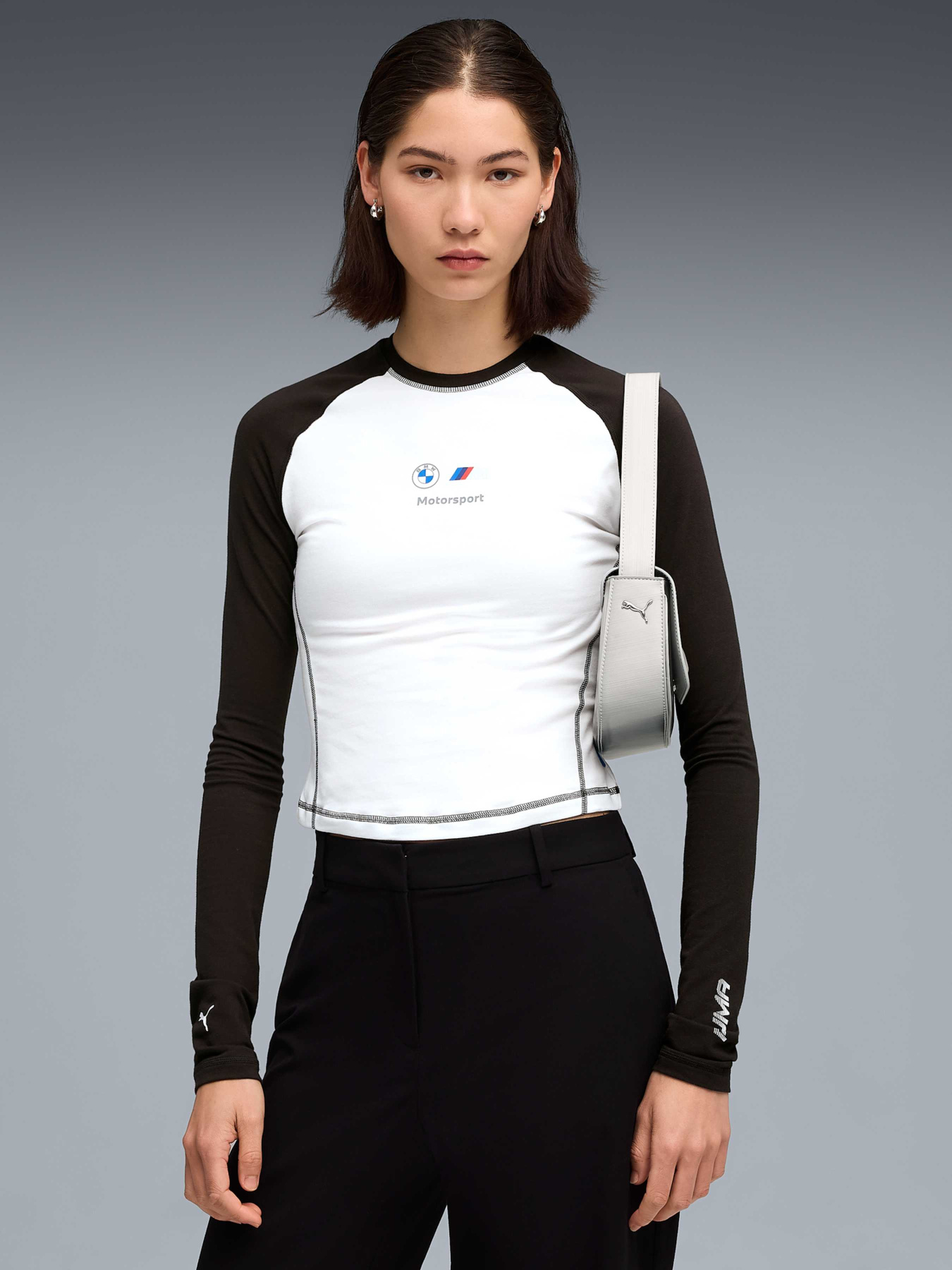 Худи и свитшоты PUMA Bmw Mms Wmn Baby Doll Ls модель 632611 Фото
