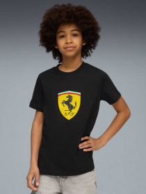 Футболки и поло PUMA Ferrari Sportswear Kids Tee модель 632802 Фото