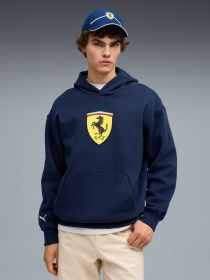 Худі та світшоти PUMA Ferrari Shield Hoodie модель 632787 Фото