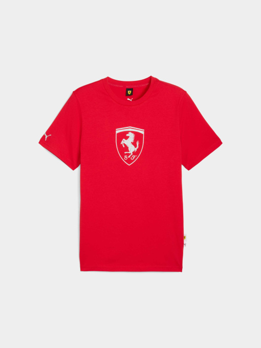 Футболки і поло PUMA Ferrari Tonal Shield Tee модель 632785 Фото