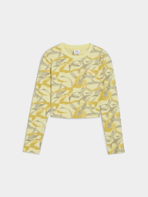 Худи и свитшоты PUMA Bowtique Aop Longsleeve Tee модель 632218 Фото