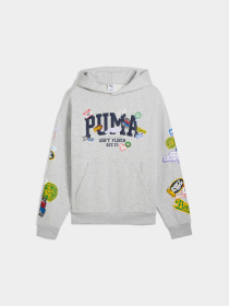 Худі та світшоти PUMA Sticker Pack Pullover Hoodie модель 632827 Фото