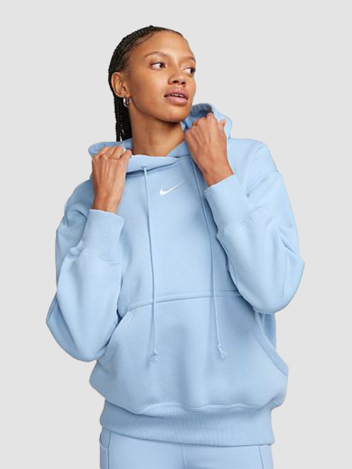 Худі та світшоти NIKE W Nsw Phnx Flc Os Po модель DQ5860-441 Фото
