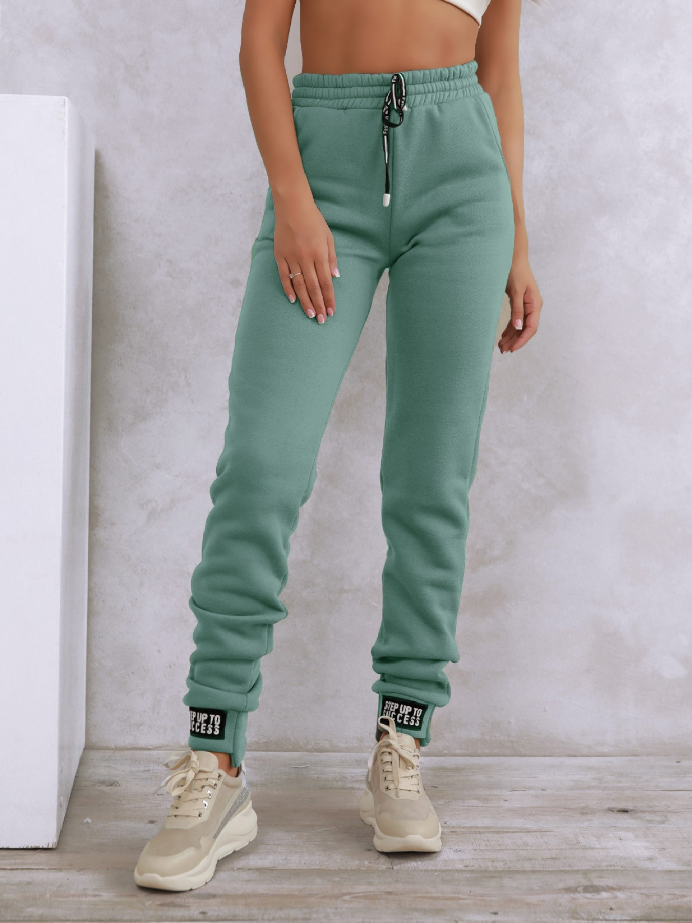 Штани ISSA Plus модель 12285_mint Фото