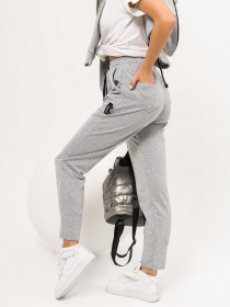 Штани ISSA Plus модель 9979_lightgray Фото