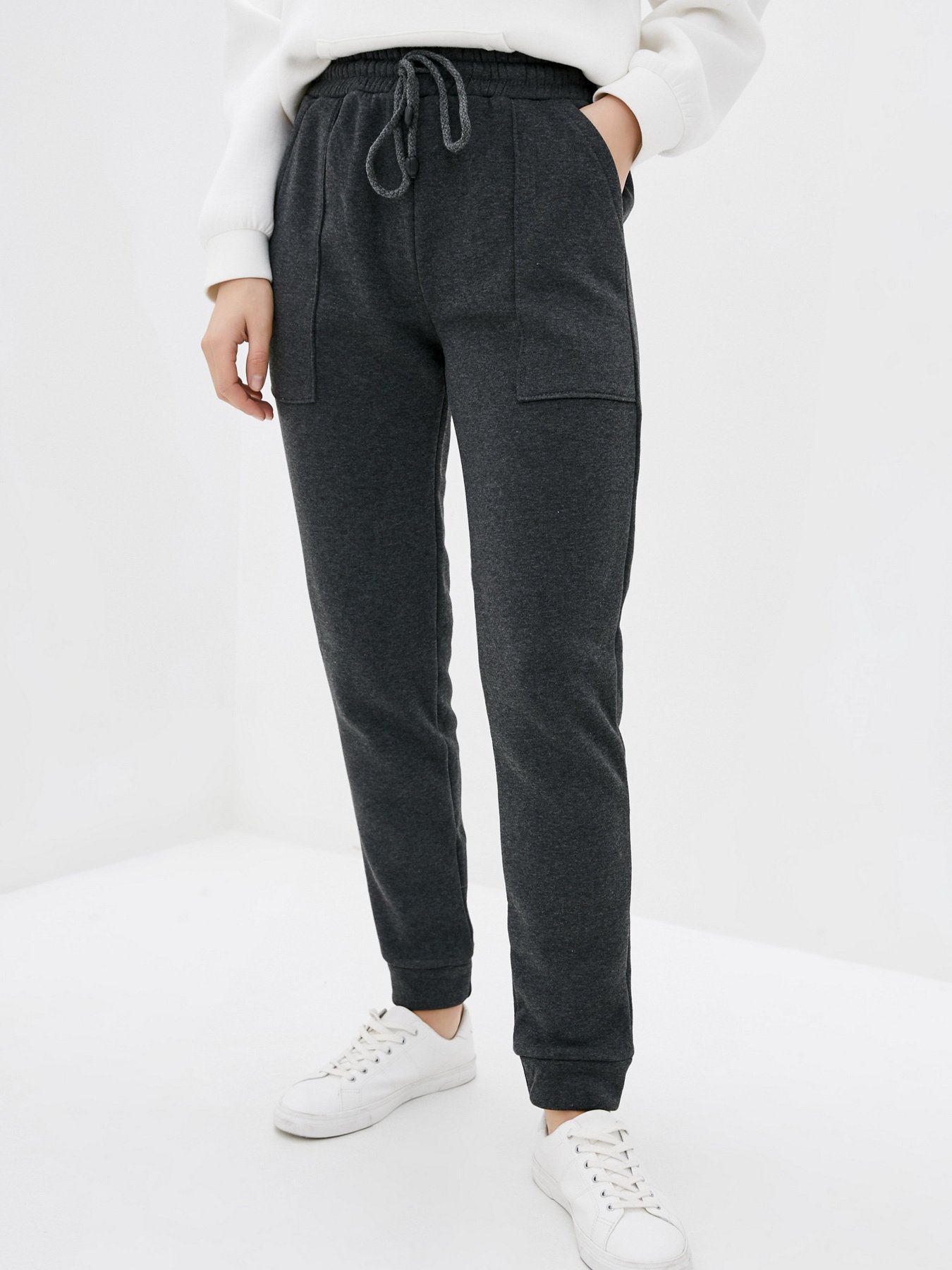 Штани ISSA Plus модель 12480A_darkgray Фото