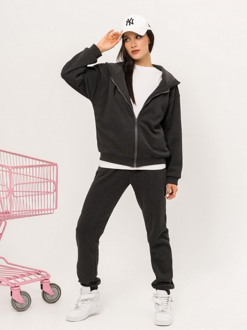 Костюмы ISSA Plus модель 13063_darkgray Фото