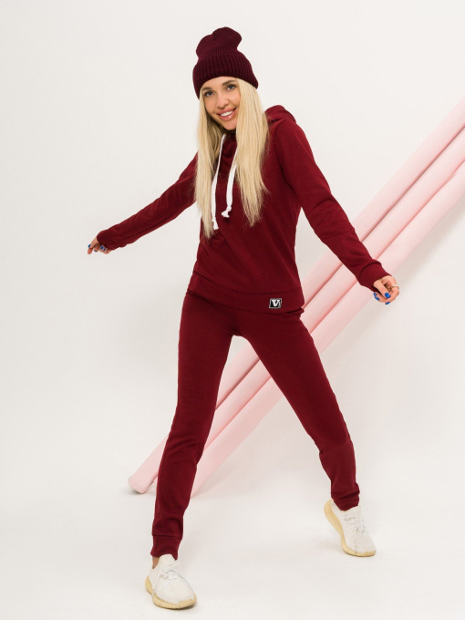 Костюмы ISSA Plus модель SA-57_burgundy Фото