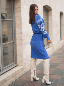 Вишиванки ISSA Plus модель WN20-192_blue Фото