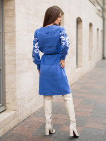 Вишиванки ISSA Plus модель WN20-192_blue Фото