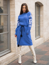 Вишиванки ISSA Plus модель WN20-192_blue Фото