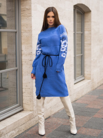 Вишиванки ISSA Plus модель WN20-192_blue Фото