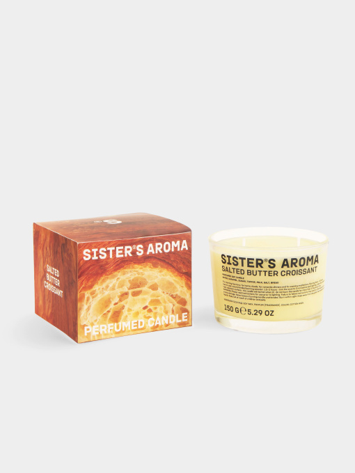 Ароматична свічка Salted butter croissant Sister’s Aroma модель 4820227785438 Фото