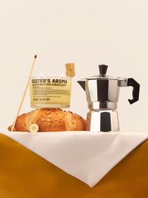 Ароматична свічка Salted butter croissant Sister’s Aroma модель 4820227785438 Фото